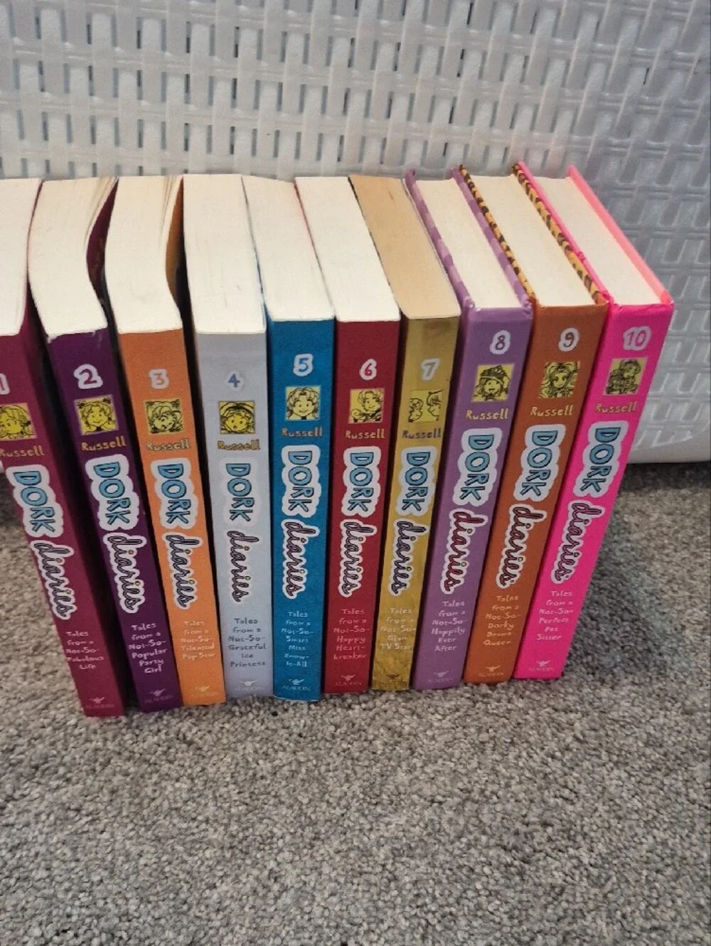 Russell Athletic Dork Diaries Book Set - Multicolor